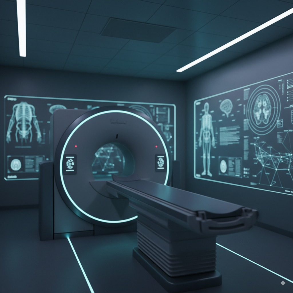 Static radiology background image